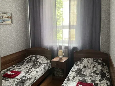 Номер эконом с 2 односпальными кроватями — фото 1